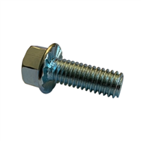 12-24 X 1/2 Serrated Indented Hex Washer Machine Screw Steel Zinc
