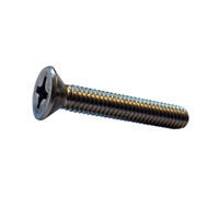 1/4-20 X 1/2 Phillips Flat 82D Machine Screw 316 Stainless Steel