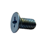 10-24 X 1/2 Phillips Flat 100D Machine Screw Steel Zinc