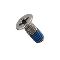 M6-1.0 X 12 METRIC PHILLIPS FLAT MACHINE SCREW STAINLESS STEEL THREAD LOCKING NYLON PATCH