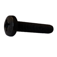1/4-20 X 1/4 Phillips Pan Machine Screw Stainless Steel Black Oxide