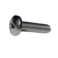 4-40 X 1/2 Phillips Pan Machine Screw 410 Stainless Steel