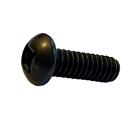 1/4-20 X 1 Phillips Round Machine Screw Steel Black Oxide