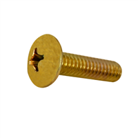 1/4-20 X 1 Phillips Truss Machine Screw Steel Zinc Yellow