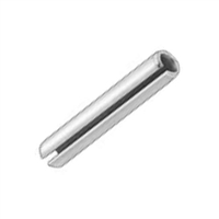 5/64 X 1 1/4 SLOTTED SPRING PIN STEEL MECHANICAL ZINC PLATED [3000 Per Box]
