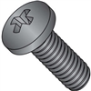 MS51958-81B | 1/4-28 X 3/4 Phillips Pan Machine Screw Stainless Steel Black Oxide [500 per box]