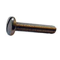 10-32 X 5/8 Slotted Binding Undercut Machine Screw Stainless Steel