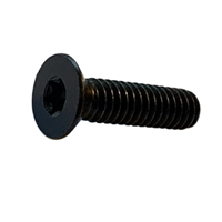 6-32 X 1/2 Torx Alternative Flat 82D Machine Screw Steel Black Oxide