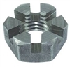 7/8-9 Slotted Heavy Hex Nut Steel Plain