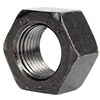 5/16-18 Left Hand Threaded Hex Nut Steel Zinc