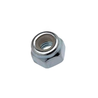 M8-1.25 METRIC HEX NUT STAINLESS STEEL THREAD LOCKING NYLON PATCH DIN 934