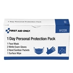 1 Day Personal Protection Pack