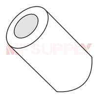 RAF1107-2-N-MF | ROUND SPACER 3/16 ROUND X 1/8 L X #2 ID NYLON [1000 Per Box]