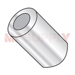 RAF1107-4-AL-MF | ROUND SPACER 3/16 ROUND X 1/8 L X #4 ID ALUMINUM [1000 Per Box]