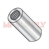 RAF1682-632-B-5-MF | ROUND THREADED FEMALE STANDOFF 1/4 ROUND X 3/8 L X 6-32 ID BRASS NICKEL [500 Per Box]