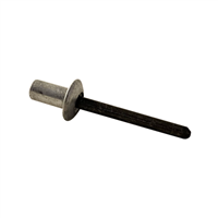 1/4 X .12-.25 Dome Closed-End Blind Rivet Aluminum Body/Steel Mandrel