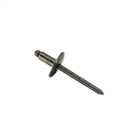 3/16 Large Flange Dome Blind Rivet Stainless Steel