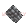 8-32X1/4  Coarse Thread Socket Set Screw Half Dog Point Alloy Steel Plain USA [100 Per Box]