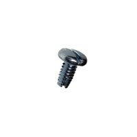 1/4-20 X 3/4 Slot Pan Type 1 Thread Cutting Screw Steel Zp