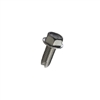10-24 X 1/2 INDENTED HEX WASHER TYPE 23 THREAD CUTTING SCREW STAINLESS STEEL FT [3500 PER BOX]