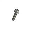 10-24 X 1/2 SLOTTED INDENTED HEX WASHER TYPE 23 THREAD CUTTING SCREW STAINLESS STEEL FT [3000 PER BOX]