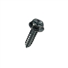 #10-16 X 1 COMBO (SLOTTED/PHILLIPS) INDENTED HEX WASHER TYPE AB SELF TAPPING SHEET METAL SCREW STEEL ZP FT [4000 PER BOX]