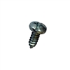 #12-14 X 3 COMBO (SLOTTED/PHILLIPS) PAN TYPE AB SELF TAPPING SHEET METAL SCREW STEEL ZP FT [750 PER BOX]