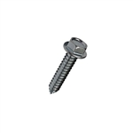 #1/4-14 X 1-1/2 IHW 7/16 A/F Type AB Self Tapping Sheet Metal Screw (SMS) Steel Zp