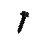 #8-18 X 3/8 IHW Type AB Self Tapping Sheet Metal Screw (SMS) Steel Blk Ox