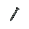 #10-16 X 1 PHILLIPS #8 OVAL TYPE AB SELF TAPPING SHEET METAL SCREW STEEL ZP FT [5000 PER BOX]