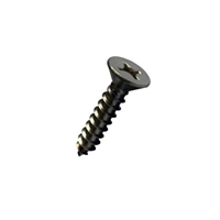 #7-19 X 1/2 Phil Flat Type AB Self Tapping Sheet Metal Screw (SMS) Stainless Steel