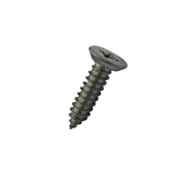 #8-18 X 5/8 Phil Flat U/C Type AB Self Tapping Sheet Metal Screw (SMS) Stainless Steel