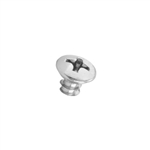 #4-24 X 1/4 Phil Oval U/C Type AB Self Tapping Sheet Metal Screw (SMS) Stainless Steel