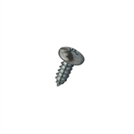 #8-18 X 1 Phil Pan Serrated Type AB Self Tapping Sheet Metal Screw (SMS) Steel Zp