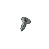 #8-18 X 3/8 Phil Pan Serrated Type AB Self Tapping Sheet Metal Screw (SMS) Steel Zp