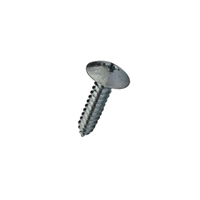 #1/4-14 X 1-1/2 Six Lobe (Torx) Truss Type AB Self Tapping Sheet Metal Screw (SMS) Steel Zp
