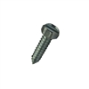 #10-16 X 1/2 SLOTTED INDENTED HEX TYPE AB SELF TAPPING SHEET METAL SCREW STEEL ZP FT [8000 PER BOX]