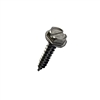 #10-16 X 1-1/2 SLOTTED INDENTED HEX WASHER TYPE AB SELF TAPPING SHEET METAL SCREW STAINLESS STEEL FT [2000 PER BOX]