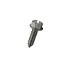 #12-14 X 1-1/2 SLOTTED INDENTED HEX WASHER SERRATED TYPE AB SELF TAPPING SHEET METAL SCREW STAINLESS STEEL FT [1000 PER BOX]