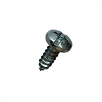 #6-18 X 3/4 Combo Pan Self Tapping Sheet Metal Screw (SMS) Steel Zp