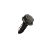 #6-18 X 3/8 INDENTED HEX WASHER TYPE A SELF TAPPING SHEET METAL SCREW STAINLESS STEEL FT [5000 PER BOX]