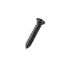 #8-15 X 2 PHILLIPS #6 OVAL TYPE A SELF TAPPING SHEET METAL SCREW STEEL ZP FT [3000 PER BOX]