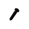 #8-15 X 1-1/2 PHILLIPS #6 OVAL TYPE A SELF TAPPING SHEET METAL SCREW STEEL BLK PHOS FT [4000 PER BOX]