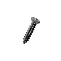 #8-15 X 3/4 Phil #6 Oval Self Tapping Sheet Metal Screw (SMS) Stainless Steel