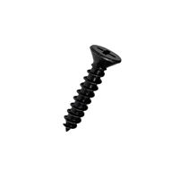 #14-10 X 3/4 PHILLIPS FLAT TYPE A SELF TAPPING SHEET METAL SCREW STEEL BLK ZINC FT