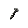 #8-15 X 2-1/2 PHILLIPS FLAT TYPE A SELF TAPPING SHEET METAL SCREW STAINLESS STEEL BLK OX FT [1000 PER BOX]