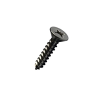 #6-18 X 1 Phil Flat Self Tapping Sheet Metal Screw (SMS) Stainless Steel