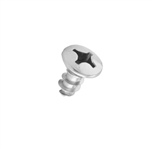 #8-15 X 3/8 Phil Oval U/C Self Tapping Sheet Metal Screw (SMS) Stainless Steel