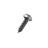 #8-15 X 3/4 PHILLIPS ROUND TYPE A SELF TAPPING SHEET METAL SCREW STEEL ZP FT [8000 PER BOX]