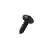 #10-12 X 3/4 PHILLIPS ROUND WASHER TYPE A SELF TAPPING SHEET METAL SCREW STEEL BLK OX FT [4000 PER BOX]